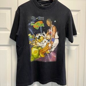 1990s Space Jam Movie Promo T-shirt